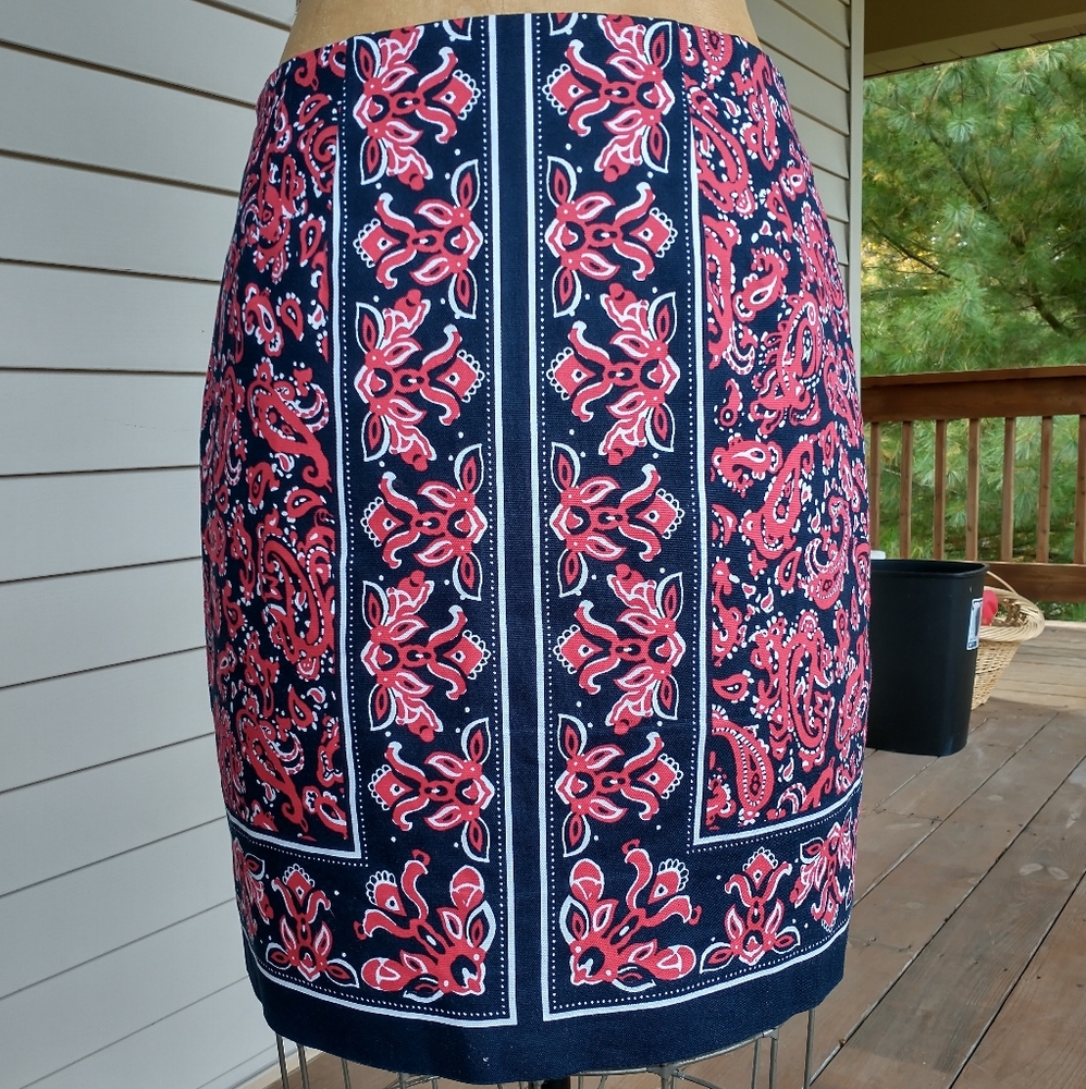 Talbots Cotton Skirt